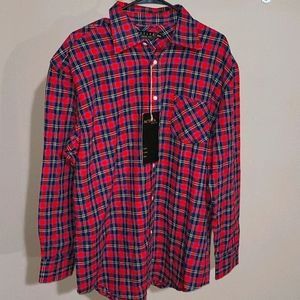 Men's Activa Sports LS Button Up, Size XXL